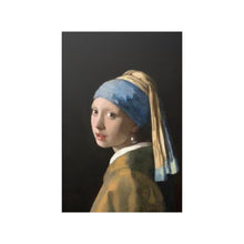 Load image into Gallery viewer, Girl With a Pearl Earring Satin Poster