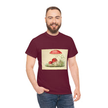 Load image into Gallery viewer, Unisex Vintage Mushroom Cotton Tee