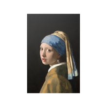 Load image into Gallery viewer, Girl With a Pearl Earring Satin Poster