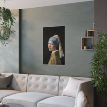 Load image into Gallery viewer, Girl With a Pearl Earring Satin Poster