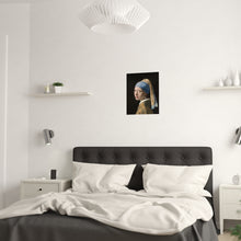Load image into Gallery viewer, Girl With a Pearl Earring Satin Poster