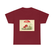 Load image into Gallery viewer, Unisex Vintage Mushroom Cotton Tee