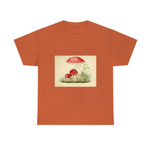 Load image into Gallery viewer, Unisex Vintage Mushroom Cotton Tee