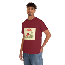 Load image into Gallery viewer, Unisex Vintage Mushroom Cotton Tee