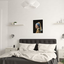 Load image into Gallery viewer, Girl With a Pearl Earring Satin Poster