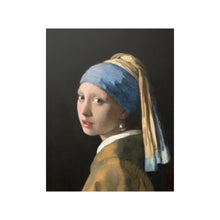 Load image into Gallery viewer, Girl With a Pearl Earring Satin Poster