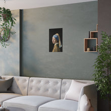 Load image into Gallery viewer, Girl With a Pearl Earring Satin Poster