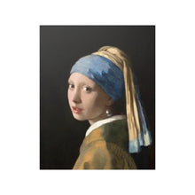Load image into Gallery viewer, Girl With a Pearl Earring Satin Poster