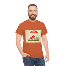 Load image into Gallery viewer, Unisex Vintage Mushroom Cotton Tee
