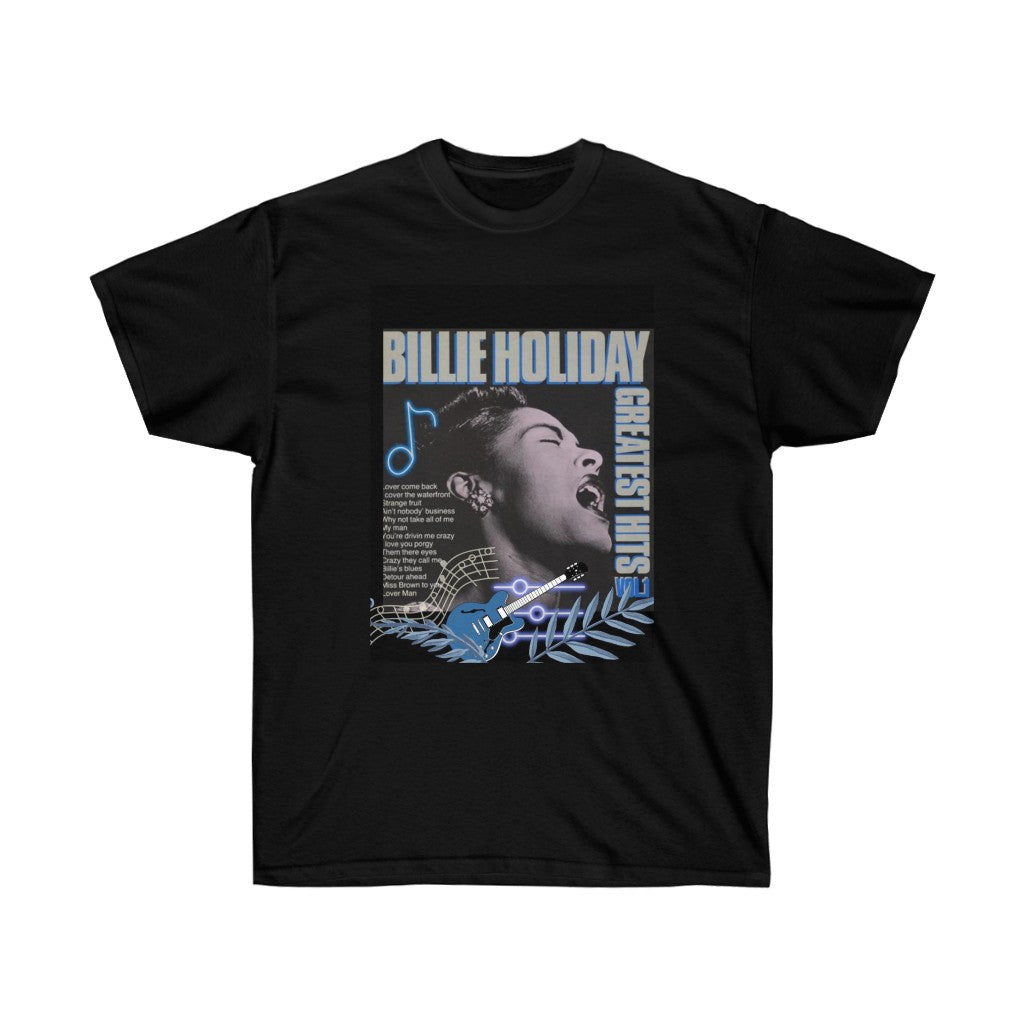 Unisex Billie Holiday Cotton Tee