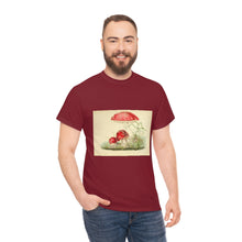 Load image into Gallery viewer, Unisex Vintage Mushroom Cotton Tee
