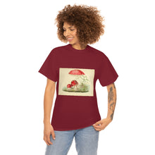 Load image into Gallery viewer, Unisex Vintage Mushroom Cotton Tee
