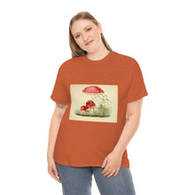 Load image into Gallery viewer, Unisex Vintage Mushroom Cotton Tee
