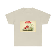 Load image into Gallery viewer, Unisex Vintage Mushroom Cotton Tee
