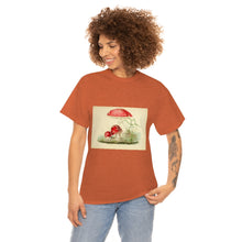 Load image into Gallery viewer, Unisex Vintage Mushroom Cotton Tee
