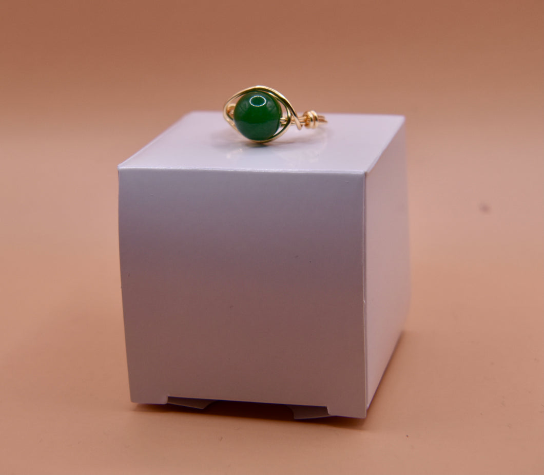 Aventurine Ring