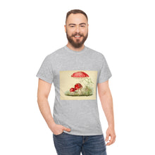 Load image into Gallery viewer, Unisex Vintage Mushroom Cotton Tee
