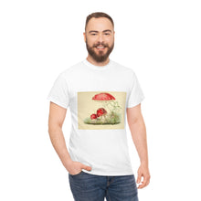 Load image into Gallery viewer, Unisex Vintage Mushroom Cotton Tee
