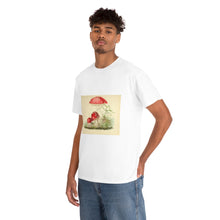 Load image into Gallery viewer, Unisex Vintage Mushroom Cotton Tee
