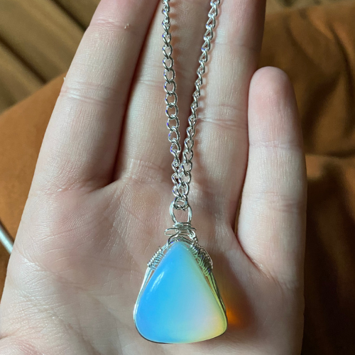 Moonstone necklace