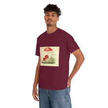 Load image into Gallery viewer, Unisex Vintage Mushroom Cotton Tee
