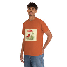 Load image into Gallery viewer, Unisex Vintage Mushroom Cotton Tee
