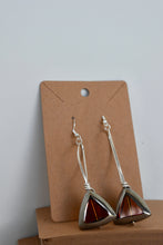 Load image into Gallery viewer, Topaz Triangle Earrings
