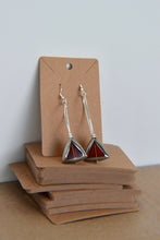 Load image into Gallery viewer, Topaz Triangle Earrings
