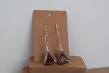 Load image into Gallery viewer, Topaz Triangle Earrings
